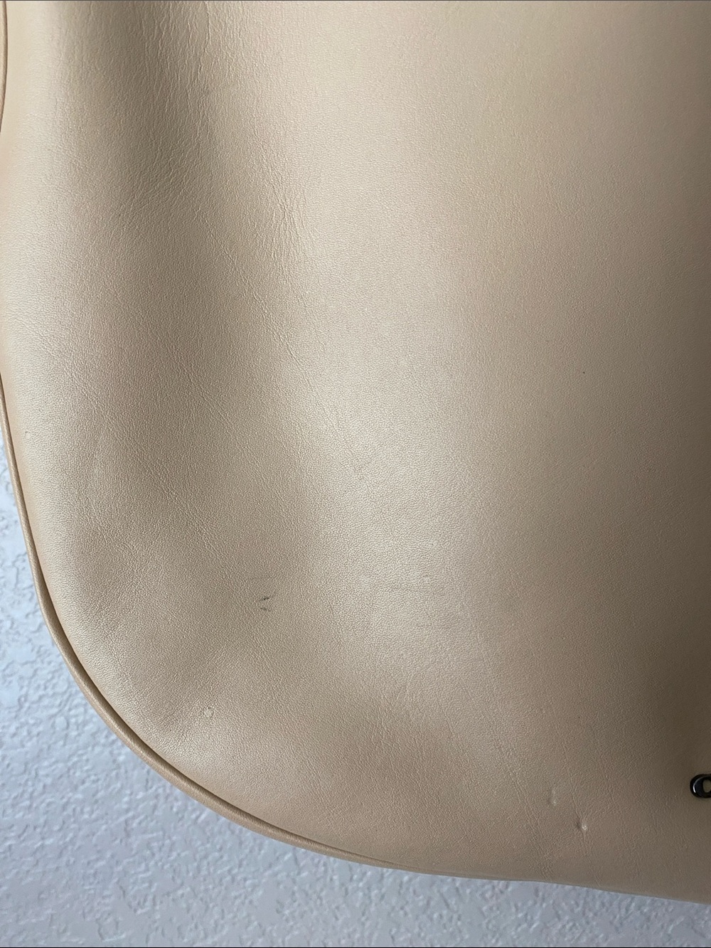 COACH Beachwood Beige Leather Snap NOMAD Hobo Shoulder Bag Purse #36026 - Picture 4 of 16